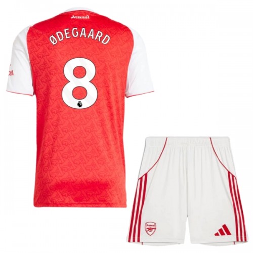 Conjunto Arsenal Odegaard 8 Equipamento Principal 2025-26 - Criança Conjunto Arsenal Odegaard 8 Equipamento Principal 2025-26 - Criança